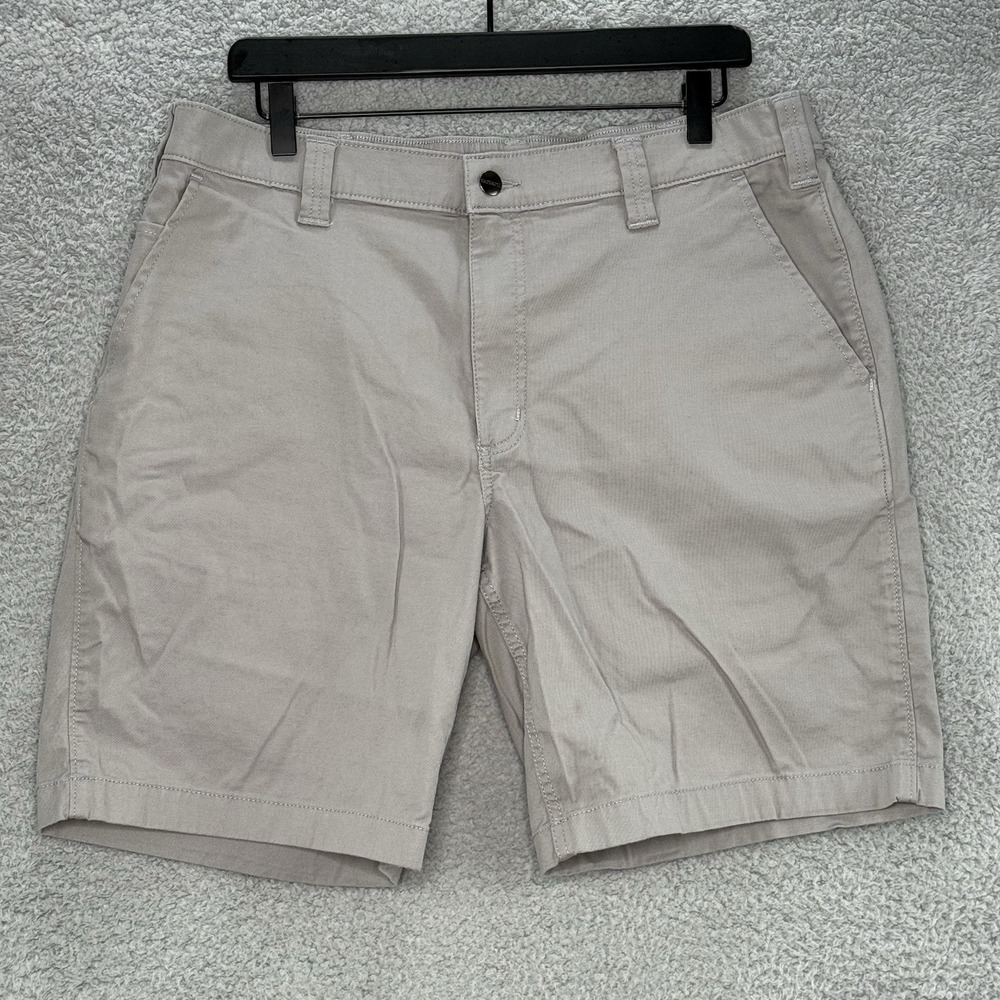 Carhartt Men's Short Sz 36 Gray 102514 Relaxed Fit Logo Workwear Grunge Pockets